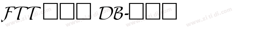 FTT ライラ DB字体转换